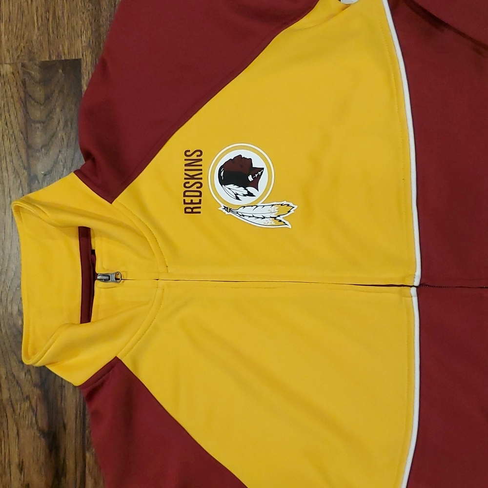 Womens NFL Washington Redskins full zip athletic jacket size L - Picture 2 of 7